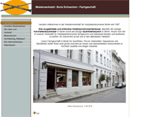 Tablet Screenshot of holzblasinstrumente-schoenherr.de